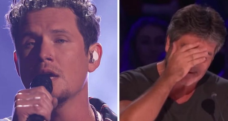 The judge was moved to tears on live television when the man performed “Us”.