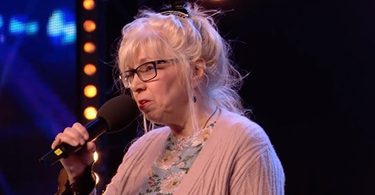 The judges were taken aback with astonishment as a 68-year-old woman delivered a breathtaking rendition of a classic hit.