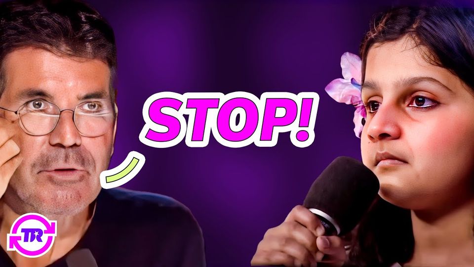 Simon Cowell HALTS 10-Year-Old Indian Girl Mid-Song! What Follows Is Astonishing!