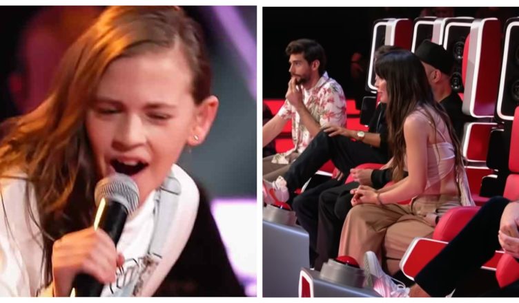 Amazing 11-Year-Old Makes The Voice Coaches All Turn Within Seconds