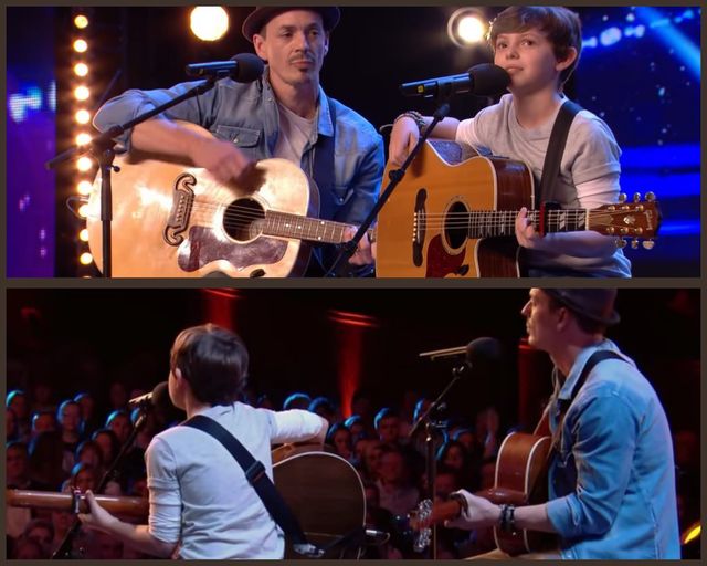 Father and Son Earn Simon Cowell’s Golden Buzzer After Showcasing Their Bond Live