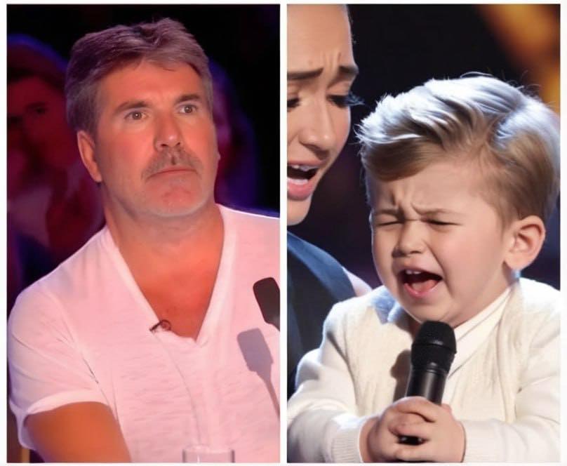 This is an incredible incident in history. Simon Cowell Breaks Down in TEARS when he heard this little boy perform! ❤️