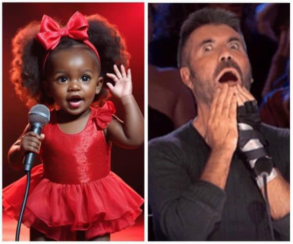 Simon Cowell was impressed by a young performer dubbed an ‘adorable little Tina Turner’ and decided to hit the Golden Buzzer.