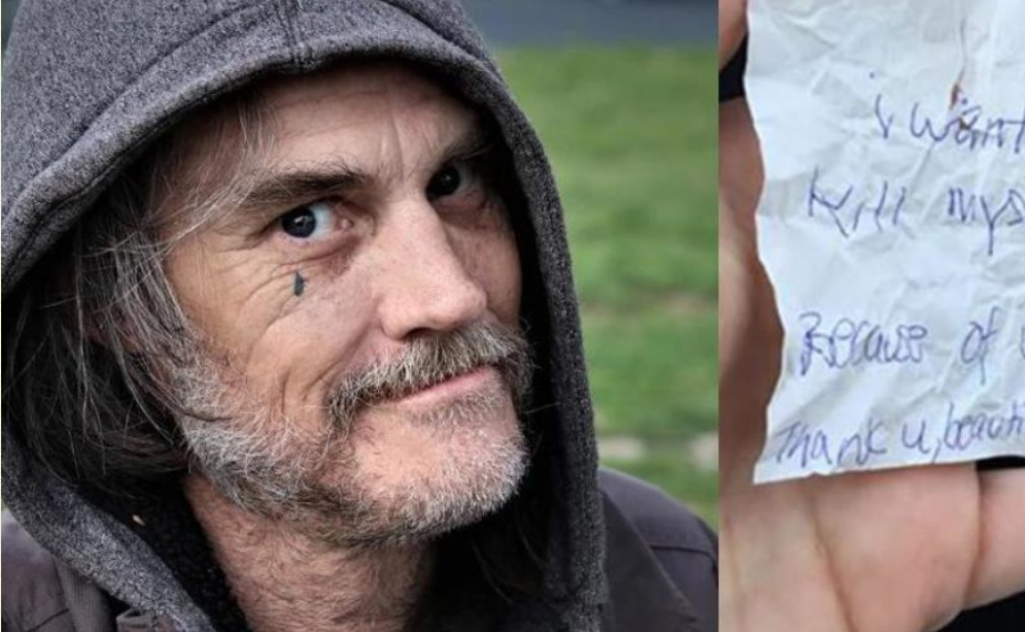 A Girl’s Act of Kindness Toward a Homeless Man Leads to an Unforgettable Note
