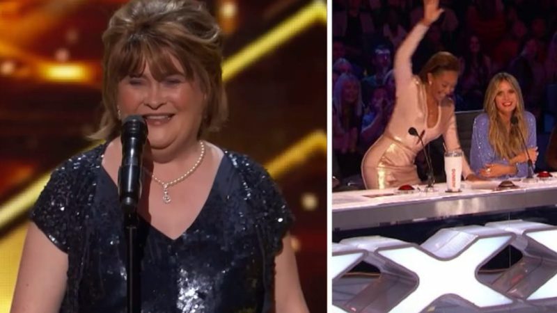 “Susan Boyle Makes a Triumphant Return to AGT with a Powerful Rendition of “Wild Horses,” But Faces a Surprising Reaction from a Judge”