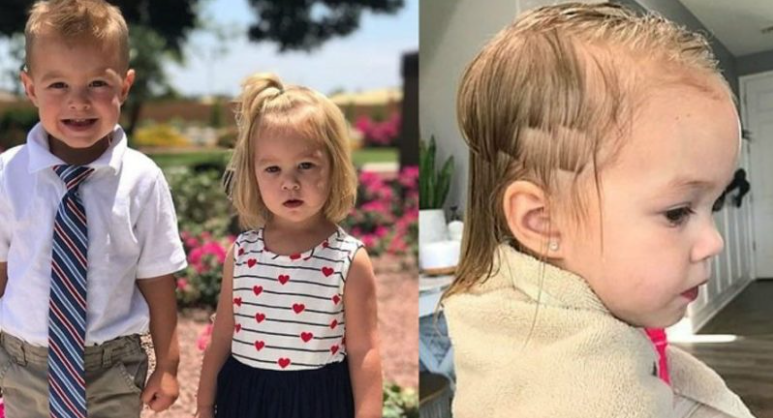 A Toddler’s Styling Adventure: Transforming His Sister’s Hair