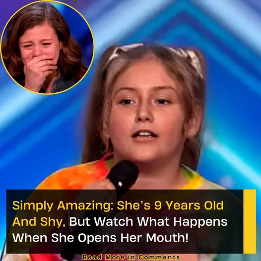 The captivating story of a shy 9-year-old girl who not only stood up to Simon Cowell but also left him utterly impressed has become a must-watch moment on America’s Got Talent.