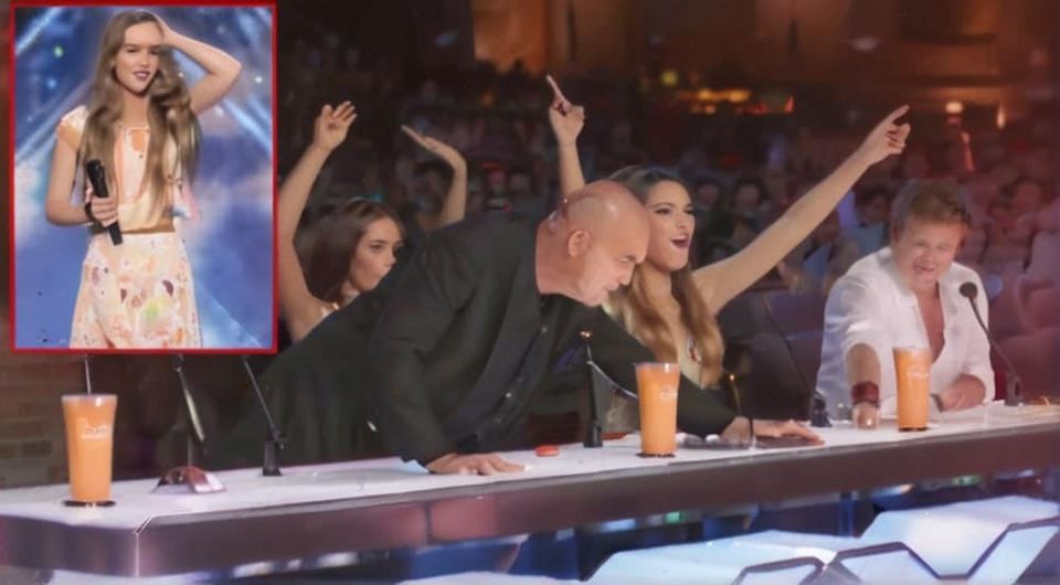 The judges’ decision to award a golden buzzer to a nervous 13-year-old girl on America’s Got Talent has touched the hearts of viewers worldwide.