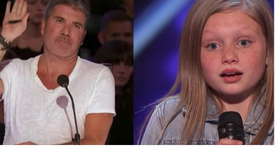 AGT judge Simon Cowell abruptly halts the audition of a young girl, sparking curiosity among the audience. What unfolds next is truly remarkable.