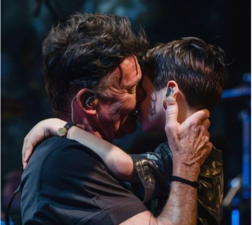 Simon Cowell cried continuously The boy sang such a song that Simon couldn’t speak. He went up to the stage to kiss the boy