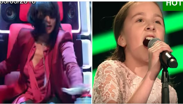 A judge pressed her button just three seconds into Sophie’s performance on the German episode of “The Voice Kids,” silencing the entire crowd.