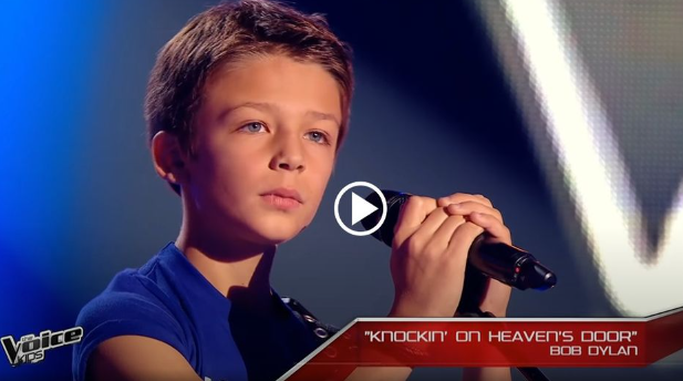 10-year-old boy turns every seat on “The Voice” with Bob Dylan’s 1973 nostalgic cover of “Knockin ‘on Heaven’s Door”