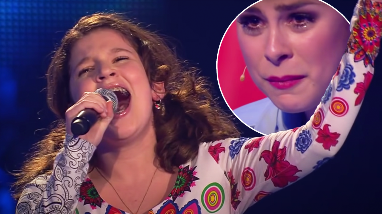 Young Girl Sings Bocelli’s “Time to Say Goodbye” – Watch Judges’ Reactions