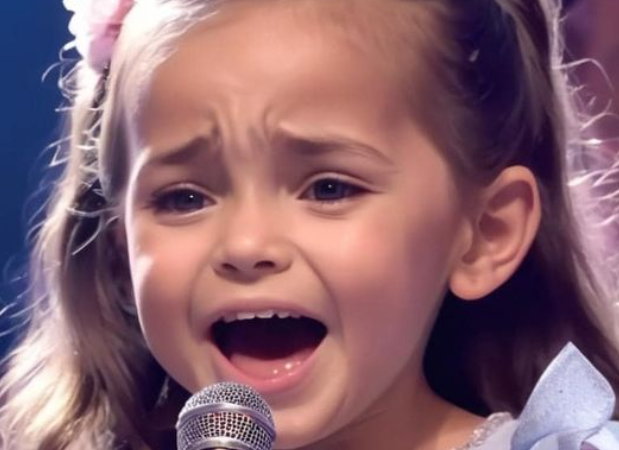 6 year old girl sings the hall are stunned Watched in 1 day 90․000000 million people