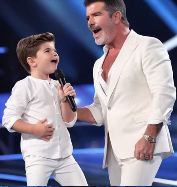 An Unforgettable Night: Simon Cowell and Son Sing an Adorably Angelic Version of “Don’t Stop Believin’”