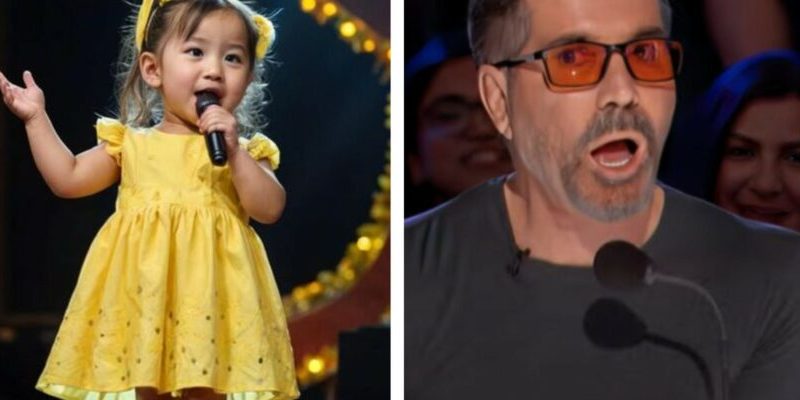 The little one sang, and Simon considered her voice angelic. Her performance was nothing short of incredible.