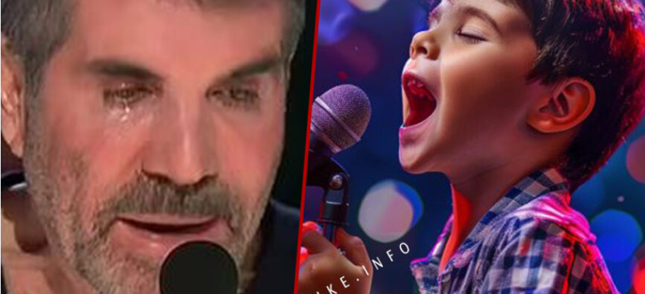 Simon Cowell couldn’t stop crying when he heard the voice of this child. Just watch till the end.