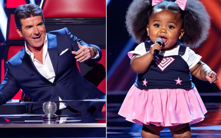 Simon Cowell started yelling like crazy! This little girl sang a song that left Simon speechless