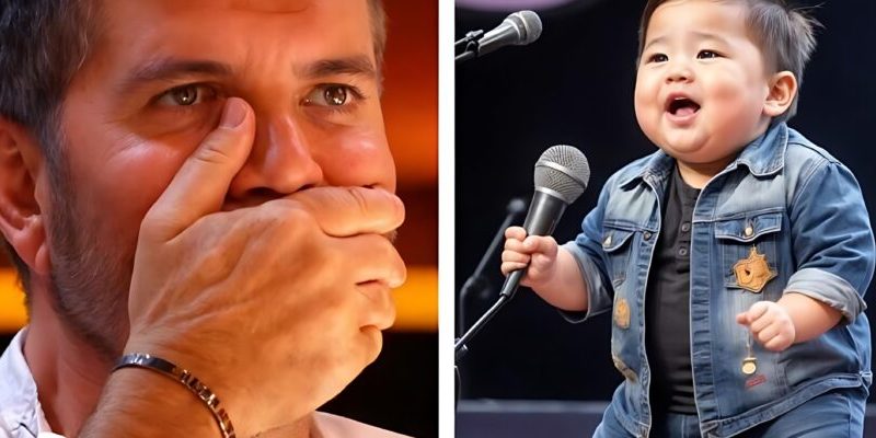 In a breathtaking and unprecedented moment, a 2-year-old boy took the stage and delivered a stunning performance of a 50-year-old song, leaving the entire audience in awe.